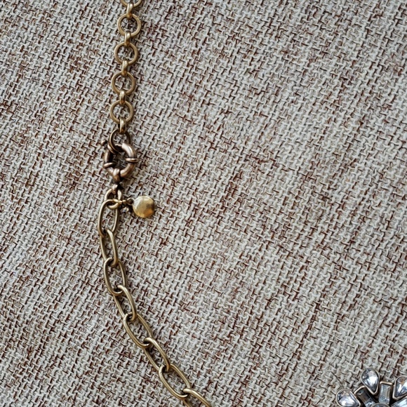 J.Crew Floral Lattice Cluster Statement Necklace - Picture 3 of 9